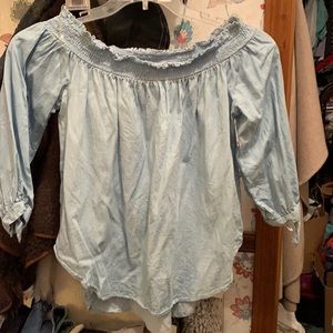 3/4 off shoulder top